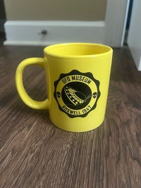 Roswell 1947 Yellow Ceramic Mug